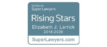 super lawyers rising star - Larrick Law Firm - austin texas